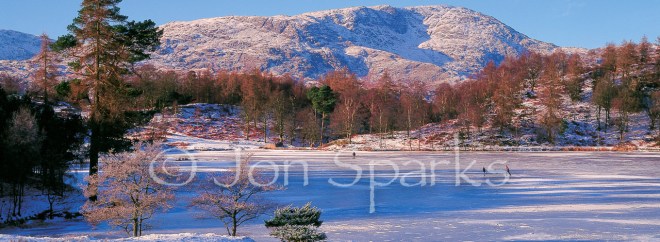 Ice on Tarn Hows, Lake District